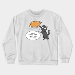 Fun animal comic Crewneck Sweatshirt